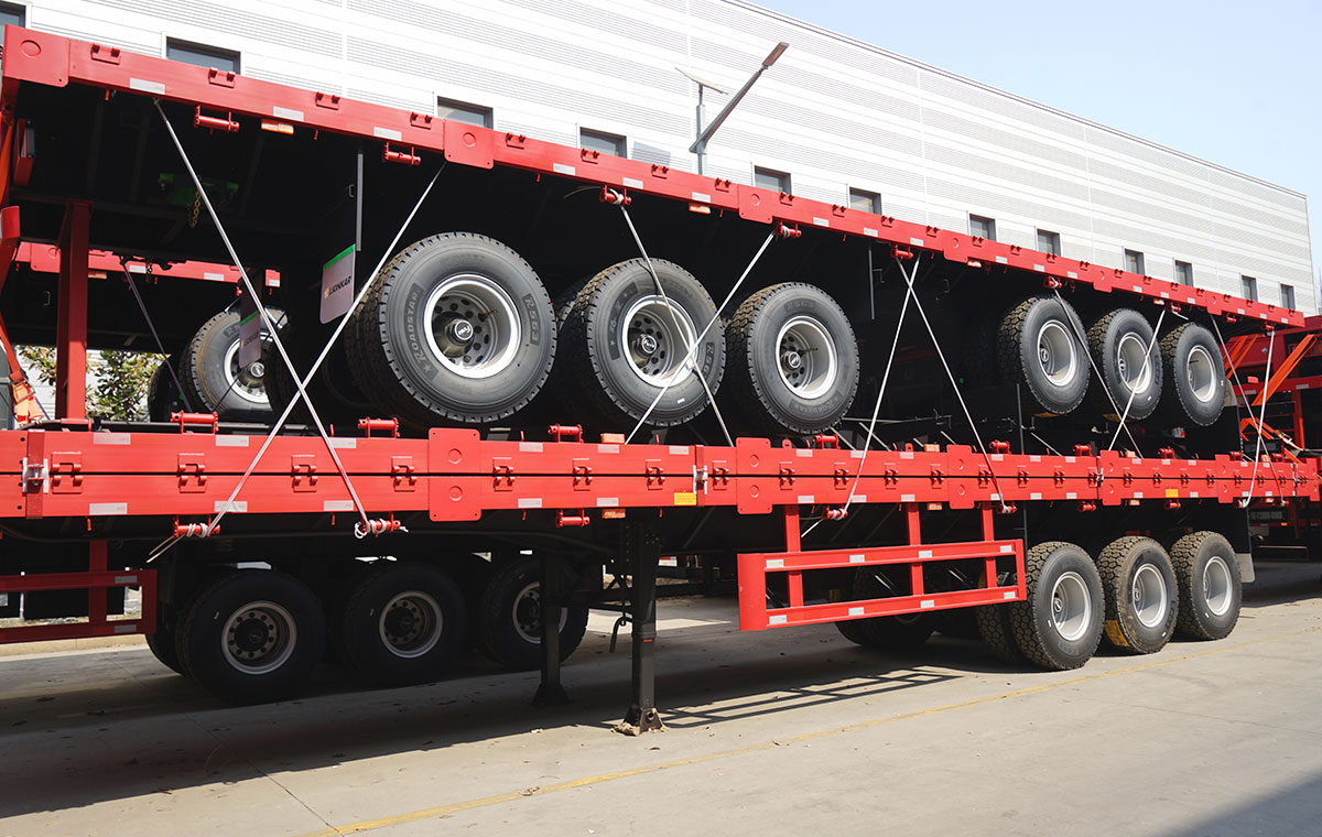 Flatbed Semi Trailer c