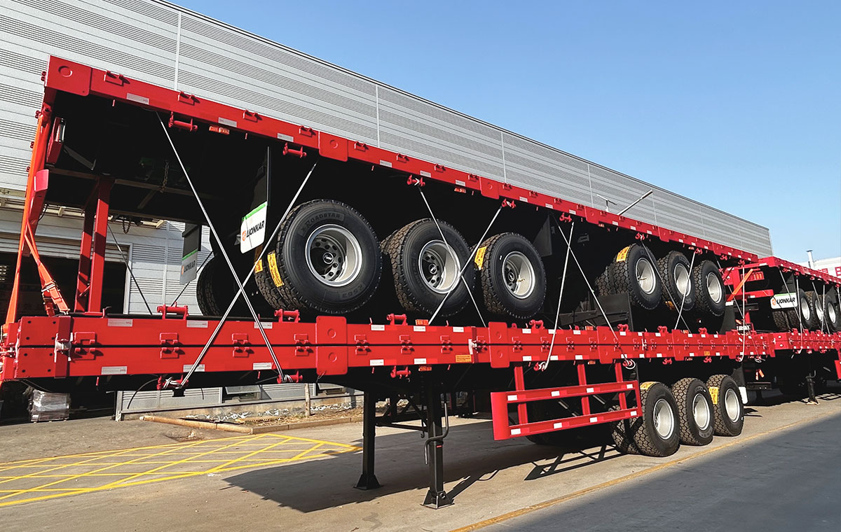 Flatbed Semi Trailer d