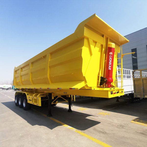 Meilleure vente de semi-remorque à benne basculante avec carrosserie en U hydraulique pour la vente en Tanzanie