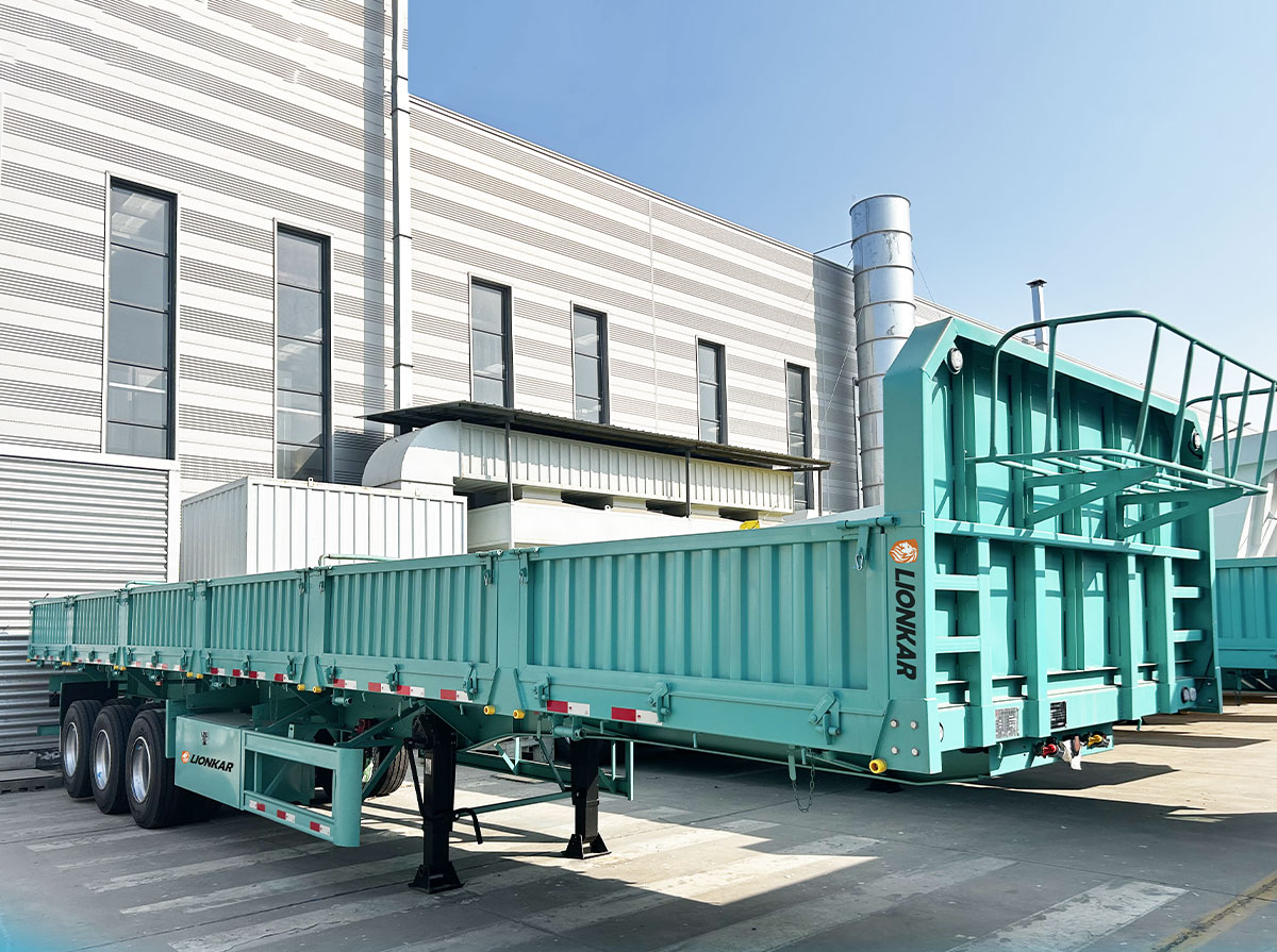 Side Tipper Trailer b