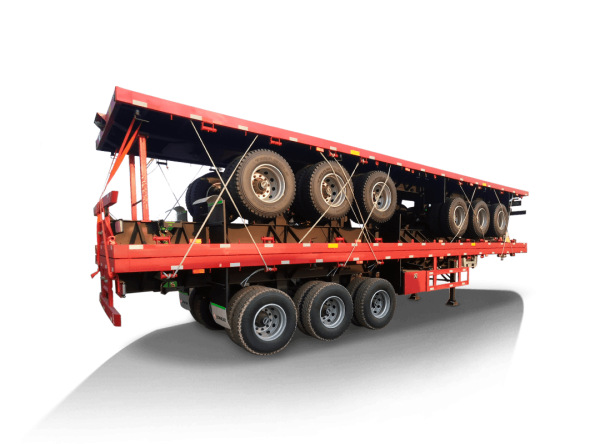 Flatbed-Semi-Trailer